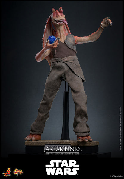 Preventa Figura Jar Jar Binks - Star Wars: The Phantom Menace marca Hot Toys MMS807 escala 1/6