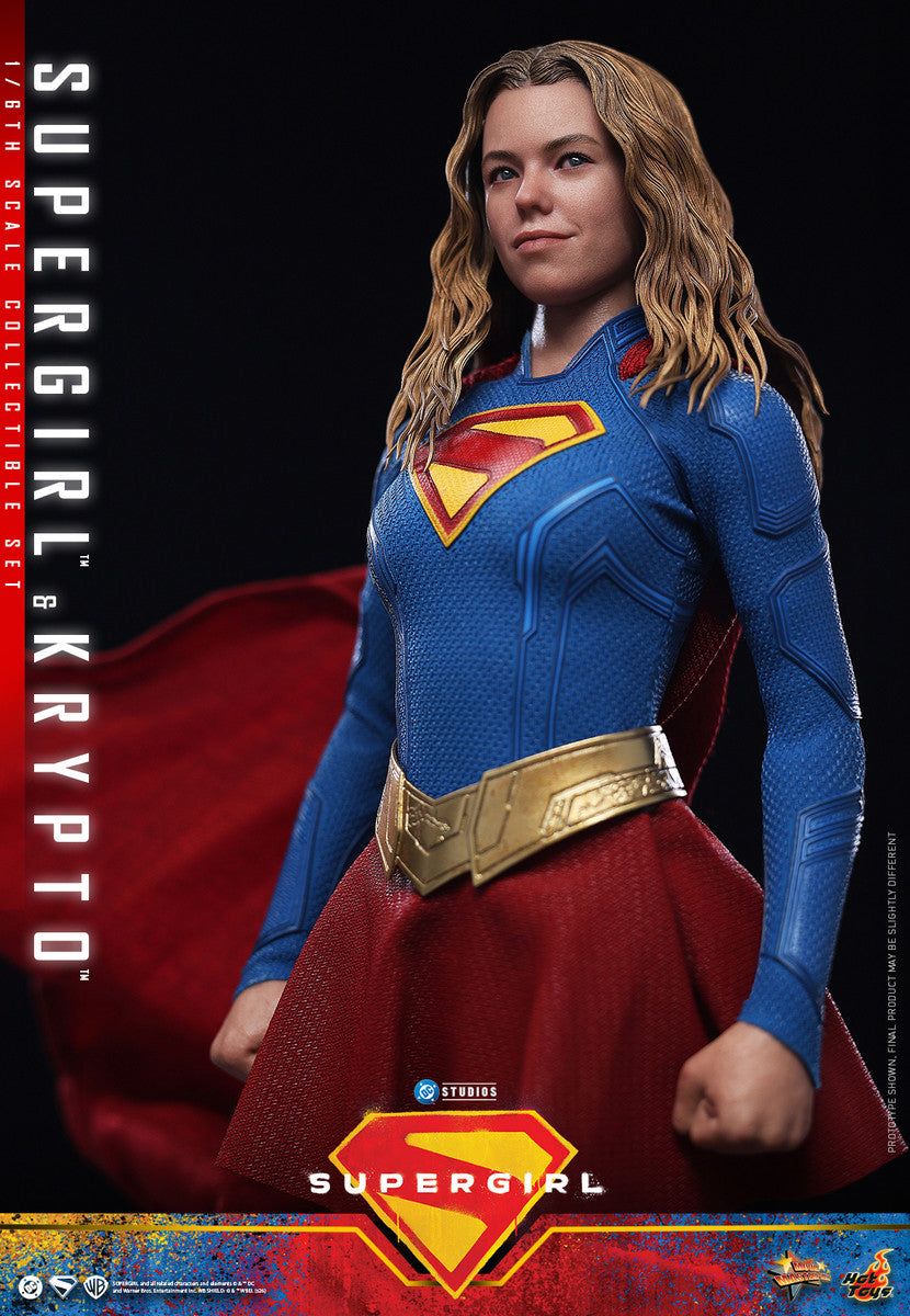 Preventa Figura Supergirl & Krypto - Supergirl marca Hot Toys MMS869 escala 1/6
