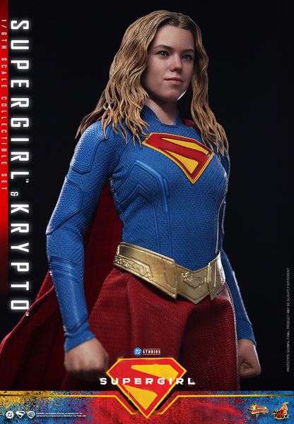 Preventa Figura Supergirl & Krypto - Supergirl marca Hot Toys MMS869 escala 1/6
