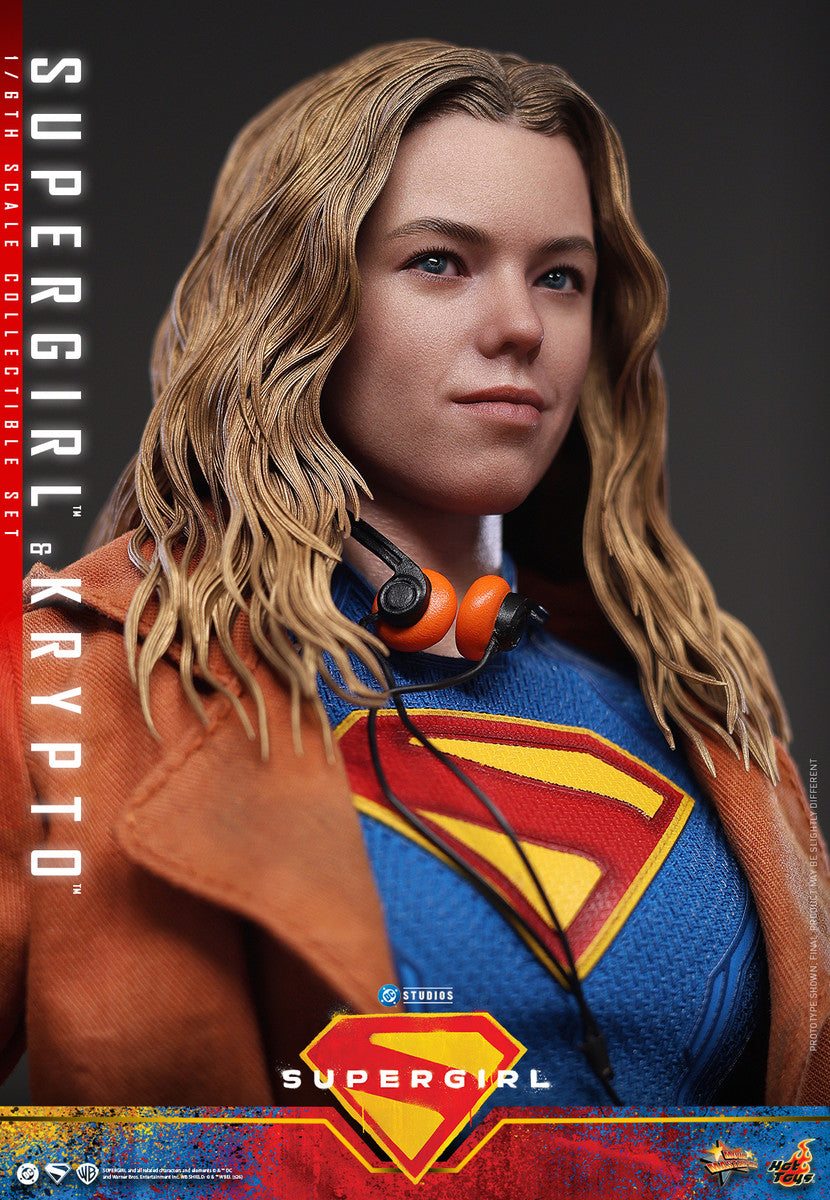 Preventa Figura Supergirl & Krypto - Supergirl marca Hot Toys MMS869 escala 1/6