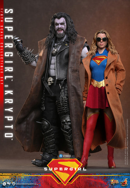 Preventa Figura Supergirl & Krypto - Supergirl marca Hot Toys MMS869 escala 1/6