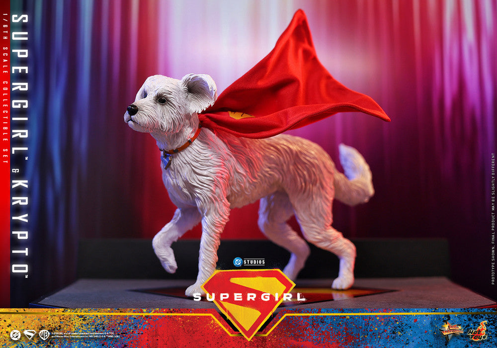Preventa Figura Supergirl & Krypto - Supergirl marca Hot Toys MMS869 escala 1/6