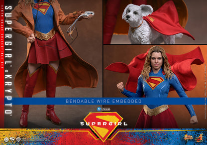 Preventa Figura Supergirl & Krypto - Supergirl marca Hot Toys MMS869 escala 1/6