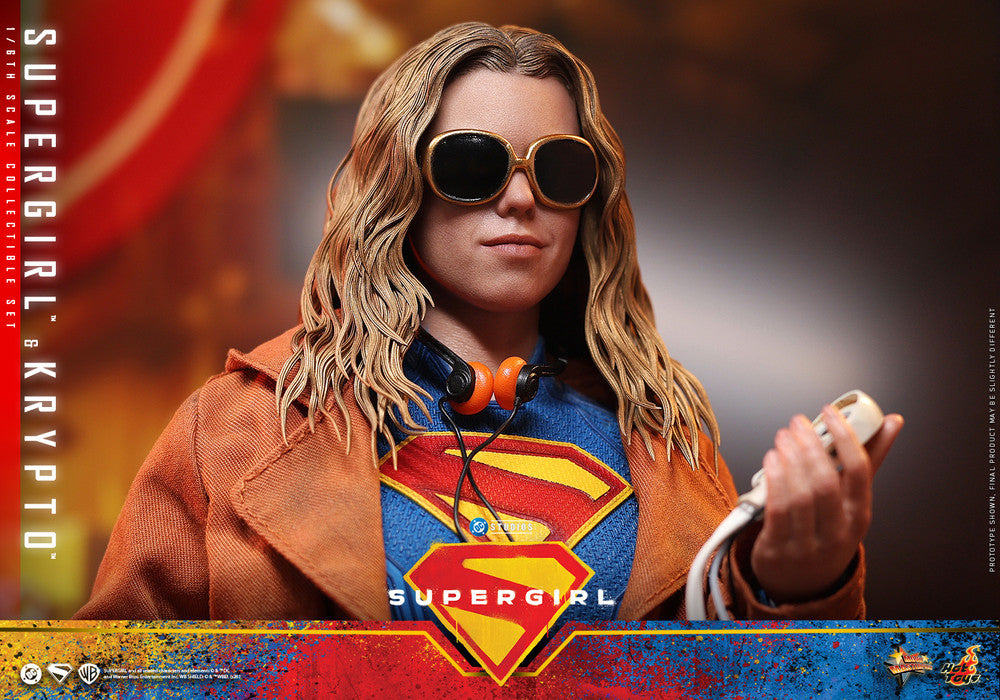 Preventa Figura Supergirl & Krypto - Supergirl marca Hot Toys MMS869 escala 1/6