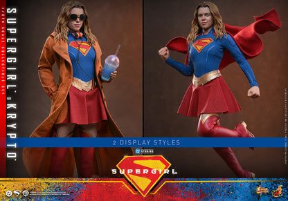 Preventa Figura Supergirl & Krypto - Supergirl marca Hot Toys MMS869 escala 1/6