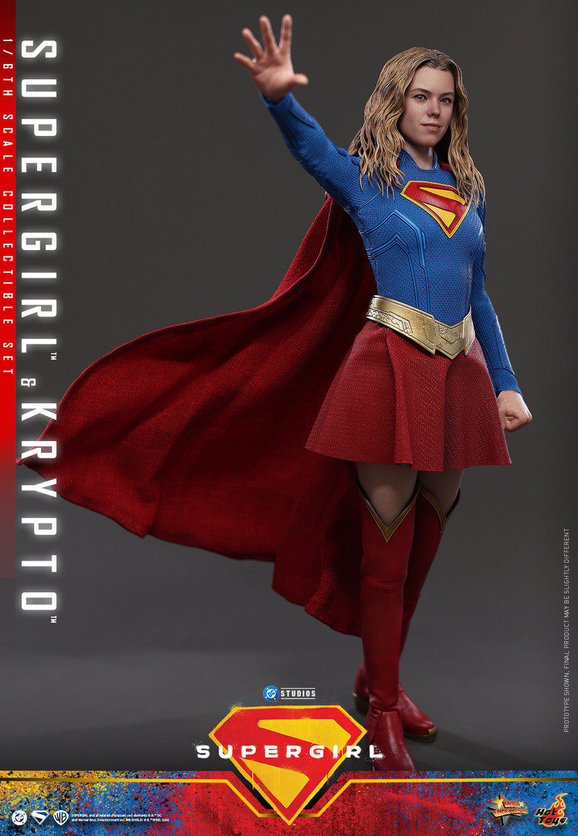 Preventa Figura Supergirl & Krypto - Supergirl marca Hot Toys MMS869 escala 1/6