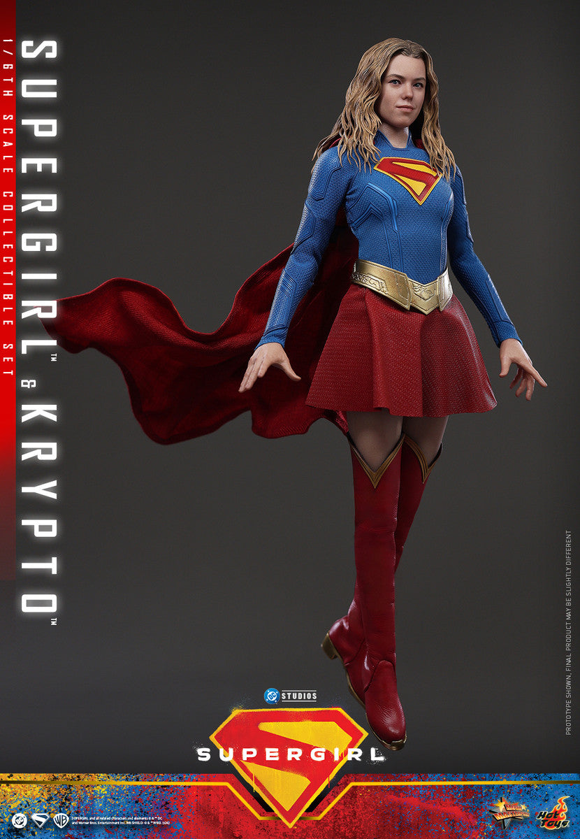 Preventa Figura Supergirl & Krypto - Supergirl marca Hot Toys MMS869 escala 1/6