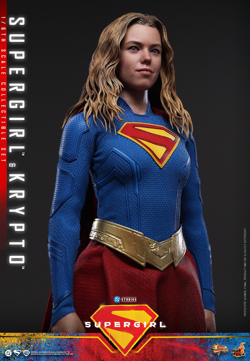 Preventa Figura Supergirl & Krypto - Supergirl marca Hot Toys MMS869 escala 1/6