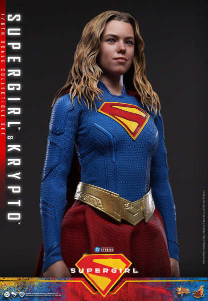 Preventa Figura Supergirl & Krypto - Supergirl marca Hot Toys MMS869 escala 1/6
