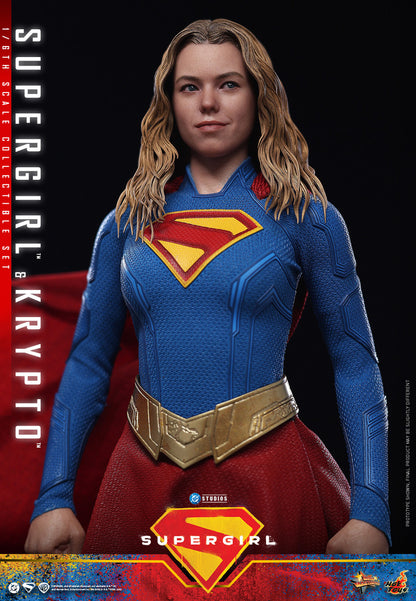 Preventa Figura Supergirl & Krypto - Supergirl marca Hot Toys MMS869 escala 1/6