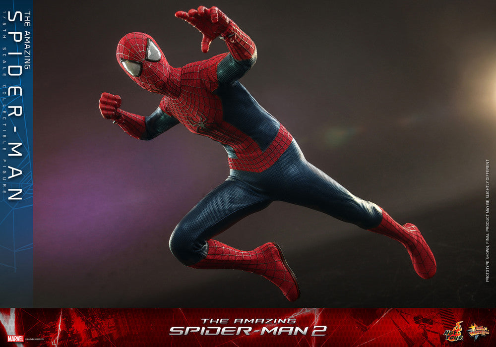 Segundo pago Figura Spider-Man - The Amazing Spider-Man 2 marca Hot Toys MMS658 escala 1/6