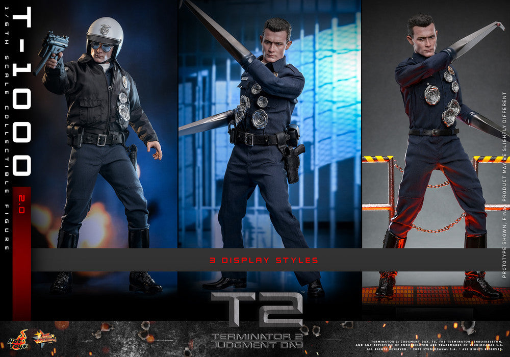 Preventa Figura T-1000 (2.0) - Terminator 2: Judgment Day marca Hot Toys MMS774 escala 1/6