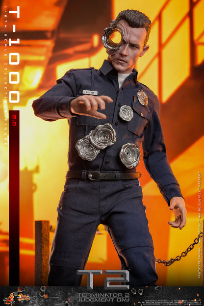 Preventa Figura T-1000 (2.0) - Terminator 2: Judgment Day marca Hot Toys MMS774 escala 1/6