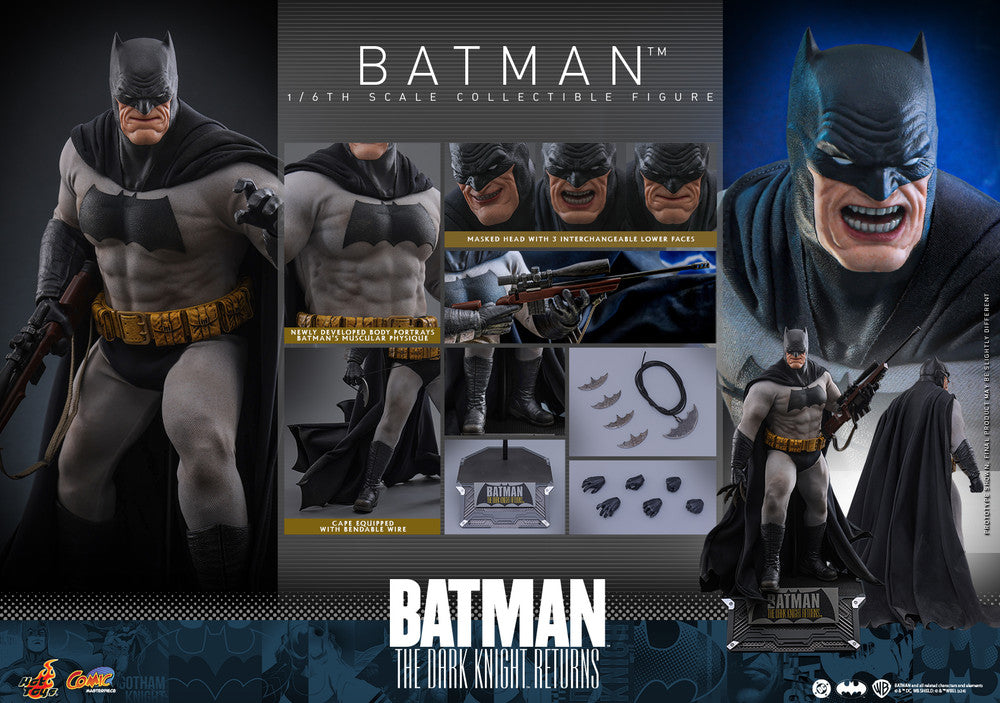 Preventa Figura BATMAN - The Dark Knight Returns marca Hot Toys CMS024 escala 1/6