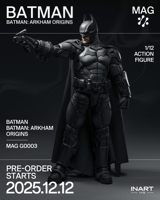 Preventa Figura BATMAN - Batman Arkham Origins marca INART MAG G0003 escala 1/12