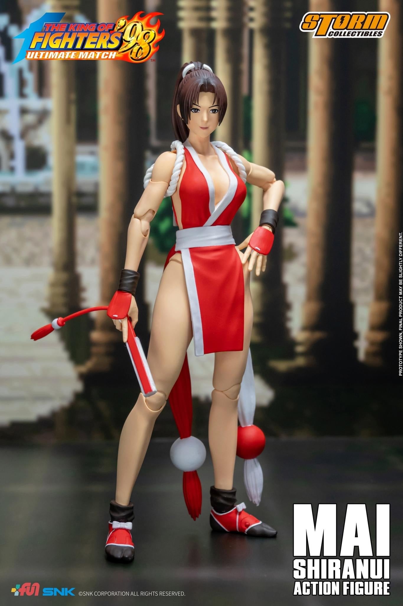 Pedido Figura Mai Shiranui - SNK The King of Fighters '98 Ultimate Match marca Storm Collectibles escala pequeña 1/12