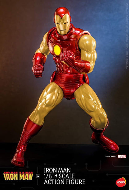 Preventa Figura Iron Man marca Hot Toys x Hono Studio HS05 escala 1/6