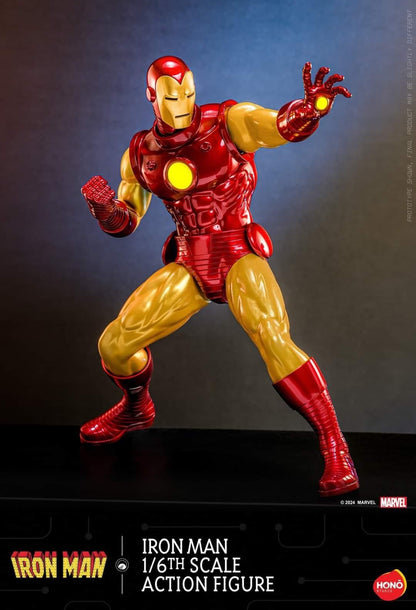 Preventa Figura Iron Man marca Hot Toys x Hono Studio HS05 escala 1/6