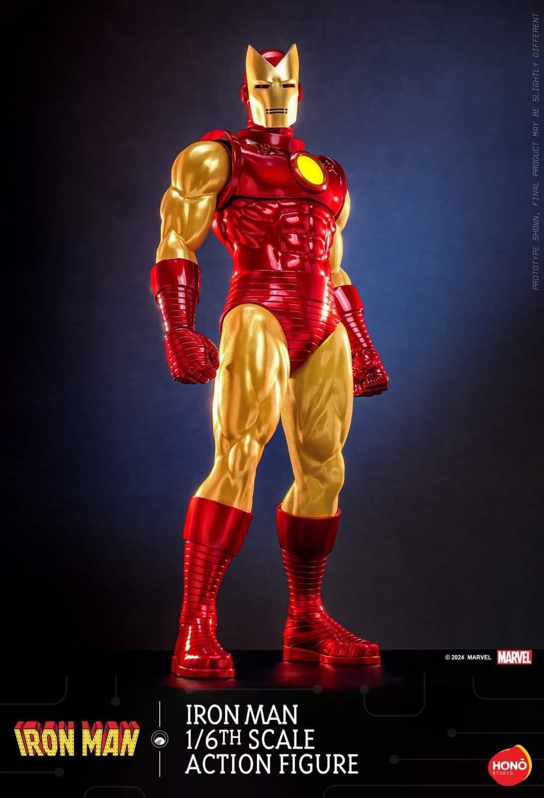 Preventa Figura Iron Man marca Hot Toys x Hono Studio HS05 escala 1/6