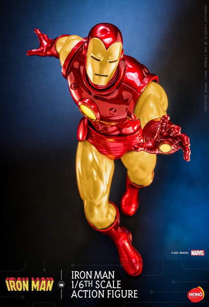 Preventa Figura Iron Man marca Hot Toys x Hono Studio HS05 escala 1/6