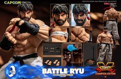 Preventa Figura Battle RYU (Limited Edition) - Street Fighter V: Champion Edition - Iconiq Gaming Series marca Iconiq Studios IQGS-06 escala 1/6