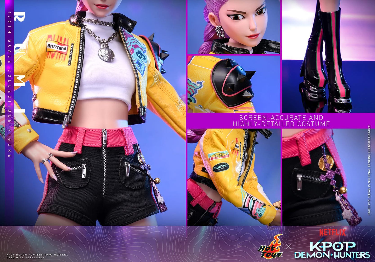 Preventa Figura Rumi - KPop Demon Hunters marca Hot Toys TMS176 escala 1/6