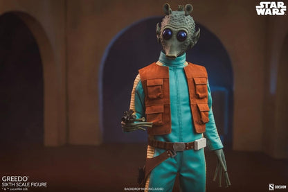 Preventa Figura Greedo™ - Scum & Villainy - Star Wars: Episodio IV Una Nueva Esperanza ™ marca Sideshow Collectibles #100489 escala 1/6