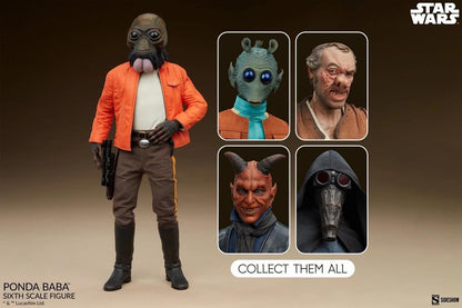 Preventa Figura Ponda Baba™ - Scum & Villainy - Star Wars: Episodio IV Una Nueva Esperanza ™ marca Sideshow Collectibles #100488 escala 1/6