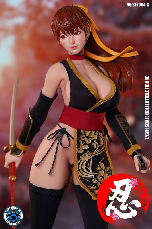 Preventa Figura Sexy Ninja (Black Outtfit) marca SuperDuck SET094C escala 1/6