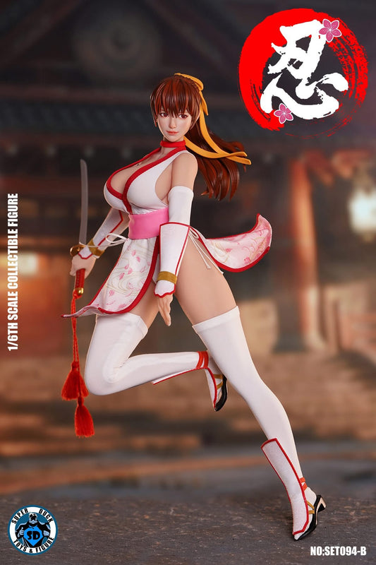 Preventa Figura Sexy Ninja (White Outtfit) marca SuperDuck SET094B escala 1/6