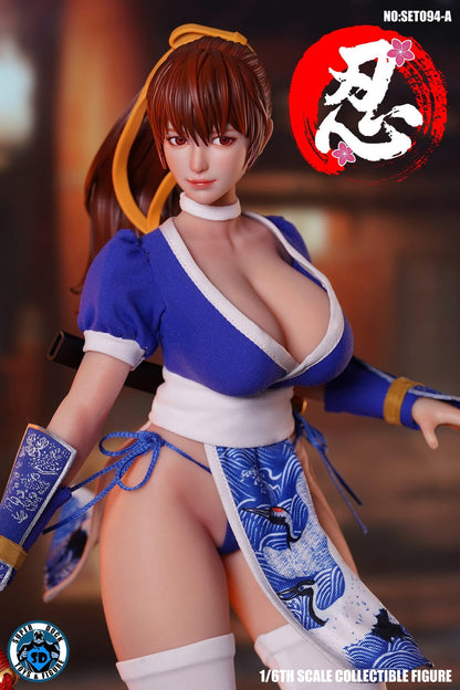 Preventa Figura Sexy Ninja (Blue Outtfit) marca SuperDuck SET094A escala 1/6