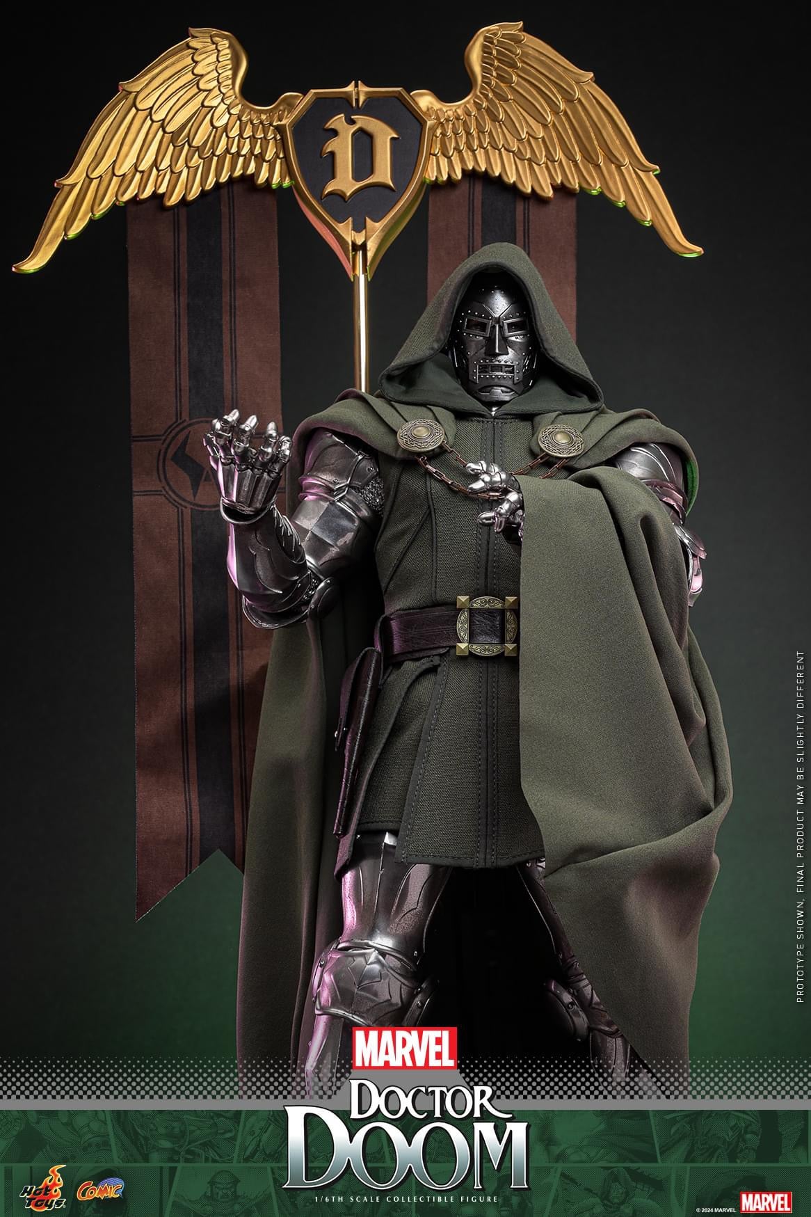 Preventa Figura Doctor Doom - Marvel Comics marca Hot Toys CMS022 escala 1/6