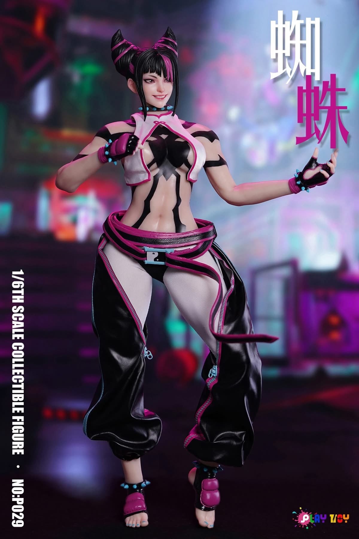 Preventa Figura Spidy Agent Girl Cosplay marca Play Toy P029 escala 1/6
