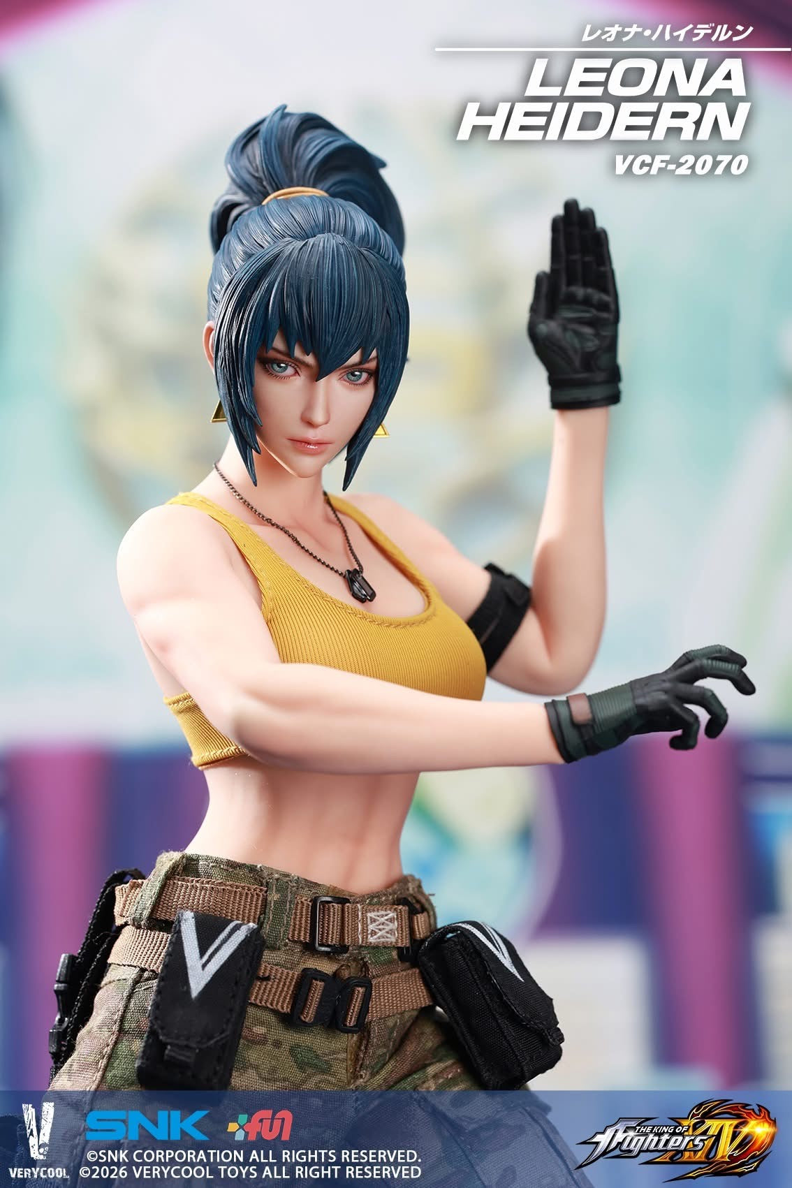 Preventa Figura Leona Heidern - KOF' XIV marca Verycool VCF-2070 escala 1/6