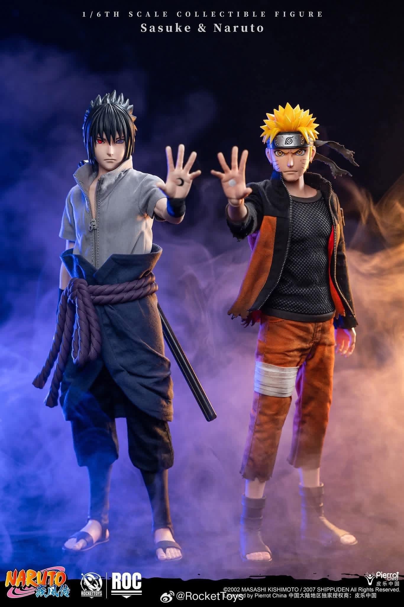 Preventa Figura Naruto Uzumaki (Battle Damaged Version) - Naruto Shippuden marca Rocket Toys ROC-012 escala 1/6
