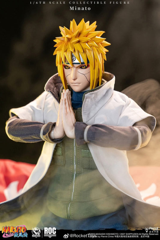 Preventa Figura Minato Namikaze (Fourth Hokage Version) - Naruto Shippuden marca Rocket Toys ROC-015 escala 1/6