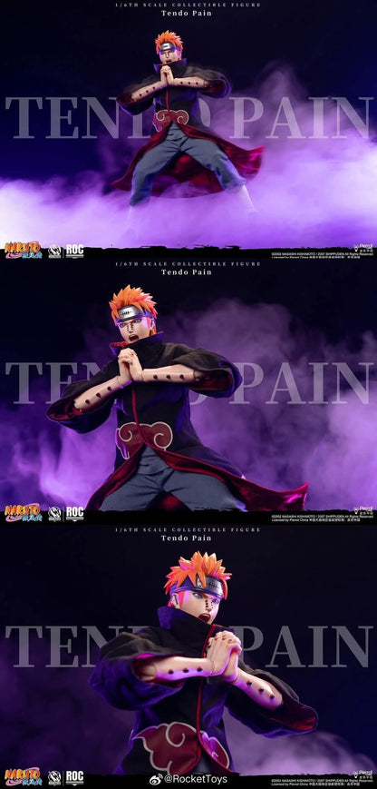 Preventa Figura Tendo Pain - Naruto Shippuden marca Rocket Toys ROC-013 escala 1/6