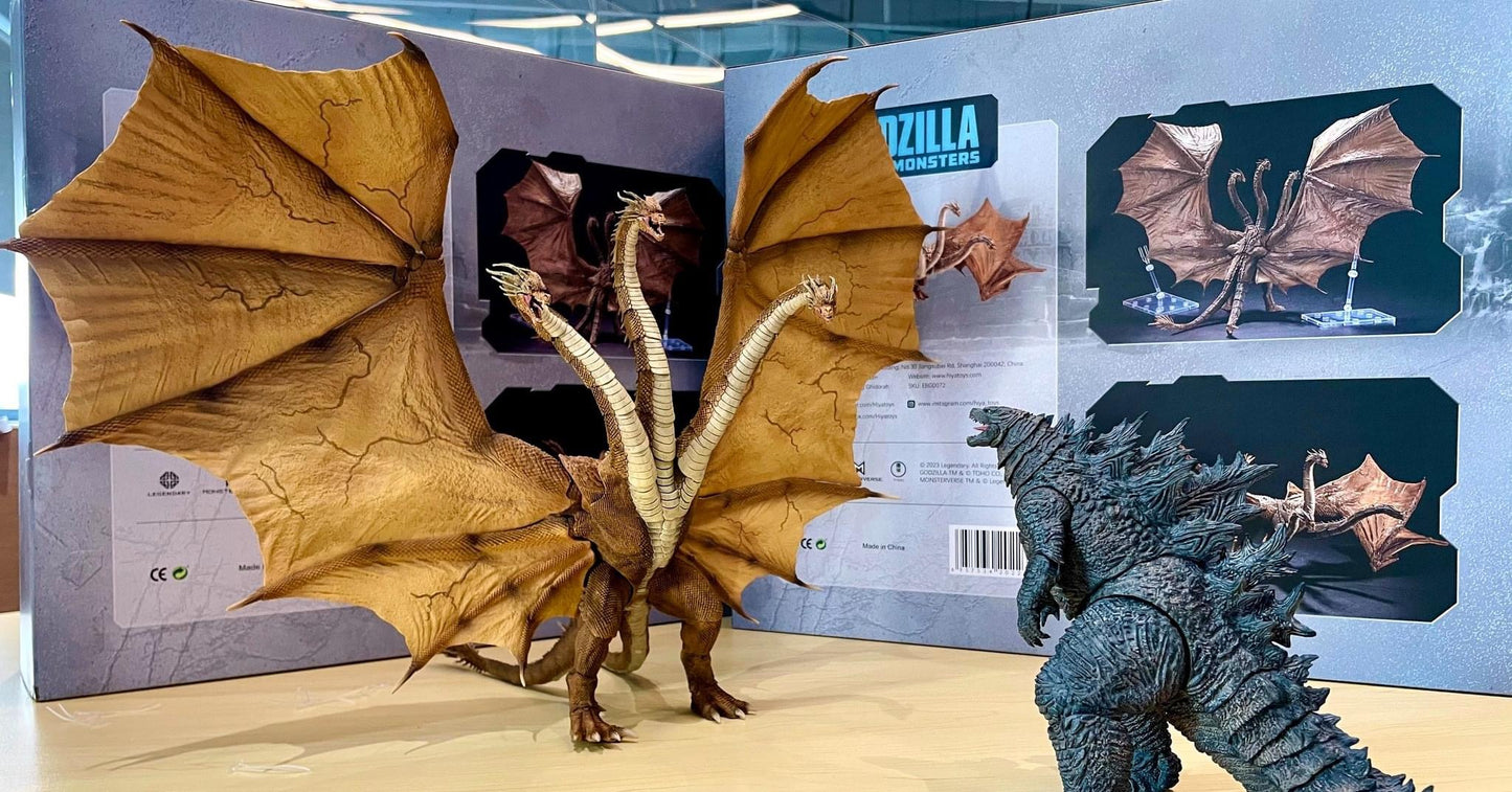 Pedido Figura King Ghidorah (Previews Exclusive) - Godzilla: King of the Monsters - Exquisite Basic marca HIYA EBG0072 (35 cm)