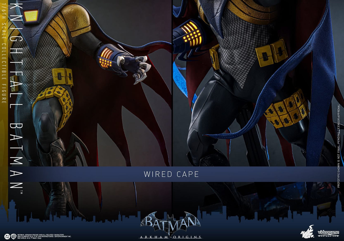 Preventa Figura Knightfall Batman - Batman Arkham Origins marca Hot Toys VGM74 escala 1/6