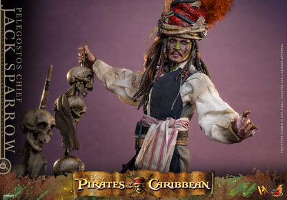 Preventa Figura Pelegostos Chief Jack Sparrow - Pirates of the Caribbean: Dead Man's Chest marca Hot Toys DX48 escala 1/6