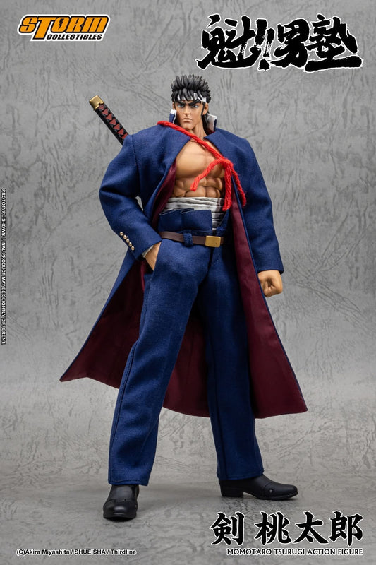 Preventa Figura Momotaro Tsurugi - Sakigake!! Otokojuku marca Storm Collectibles MTSO01 escala pequeña 1/12