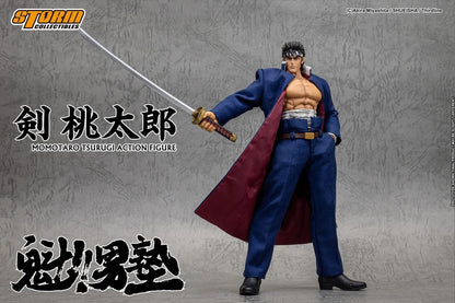 Preventa Figura Momotaro Tsurugi - Sakigake!! Otokojuku marca Storm Collectibles MTSO01 escala pequeña 1/12