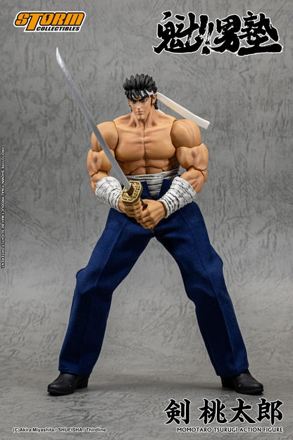 Preventa Figura Momotaro Tsurugi - Sakigake!! Otokojuku marca Storm Collectibles MTSO01 escala pequeña 1/12