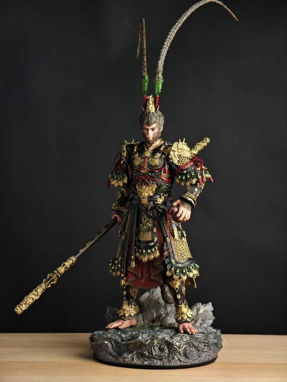 Preventa Figura Black Myth: Wukong (DELUXE version) marca INART G0002 DX escala pequeña 1/12