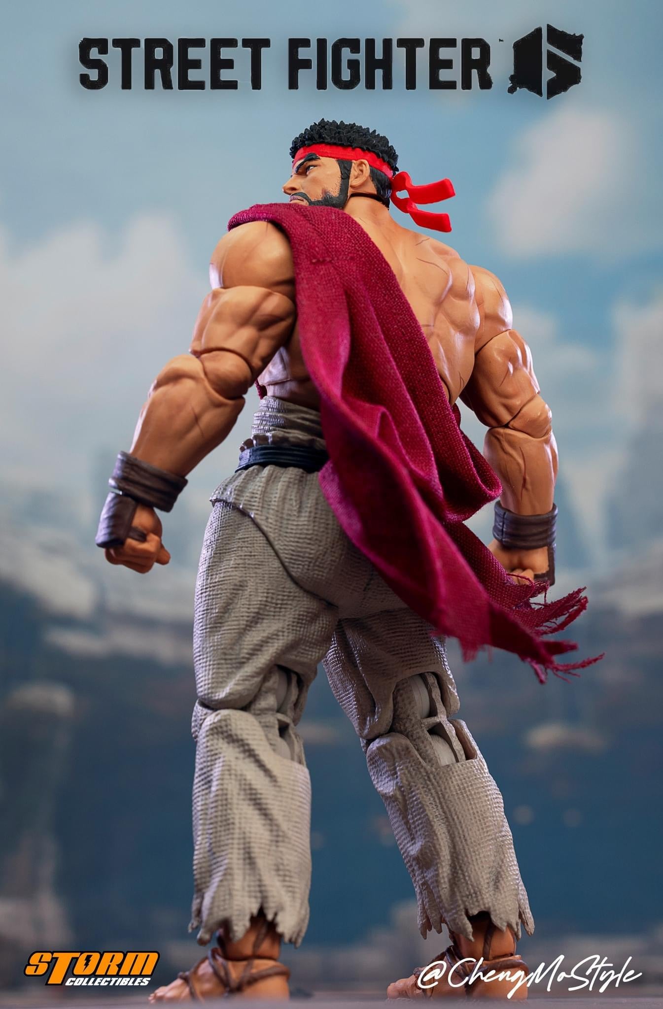 Pedido Figura RYU - Street Fighter 6 marca Storm Collectibles escala pequeña 1/12