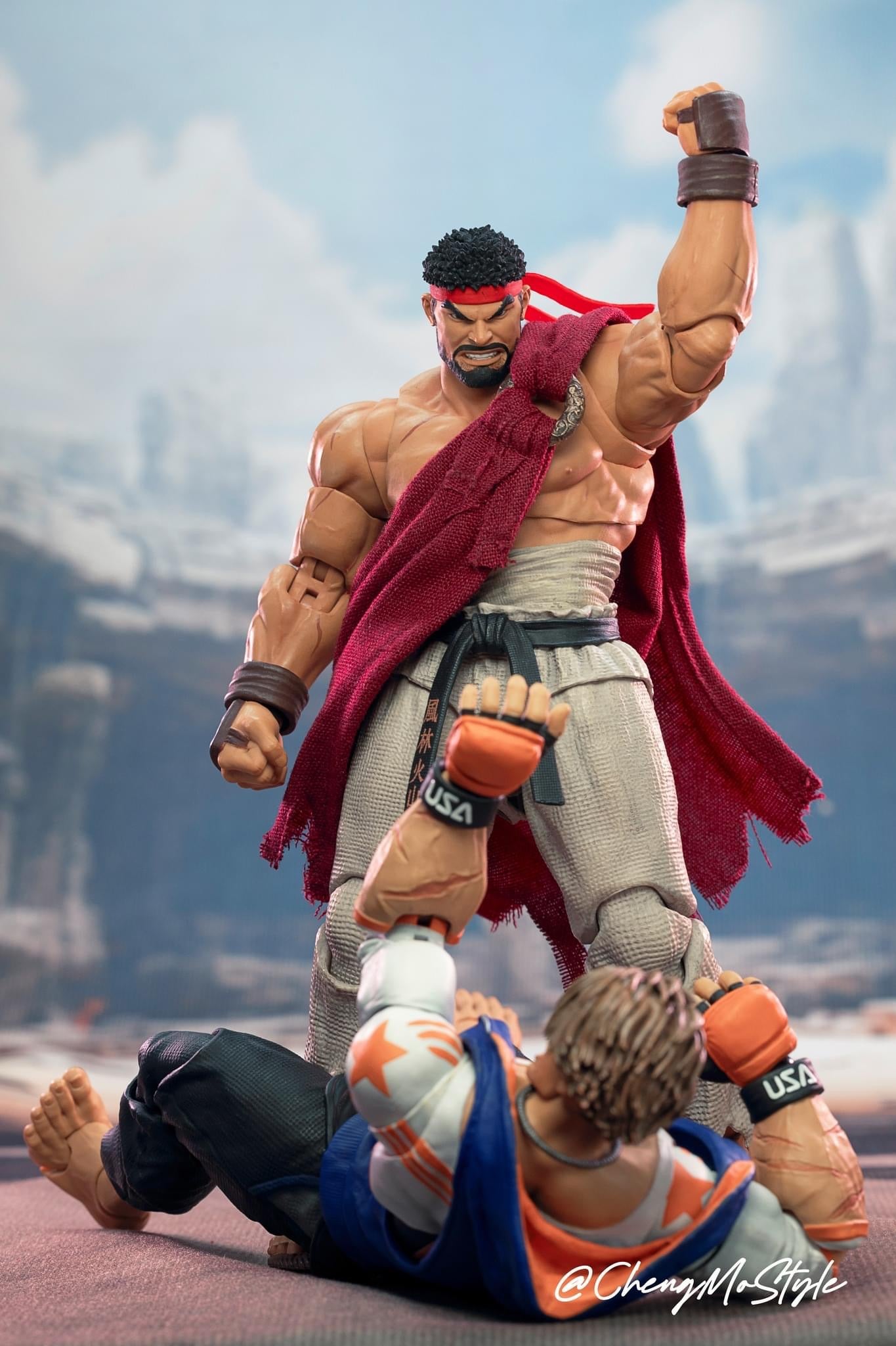 Pedido Figura RYU - Street Fighter 6 marca Storm Collectibles escala pequeña 1/12