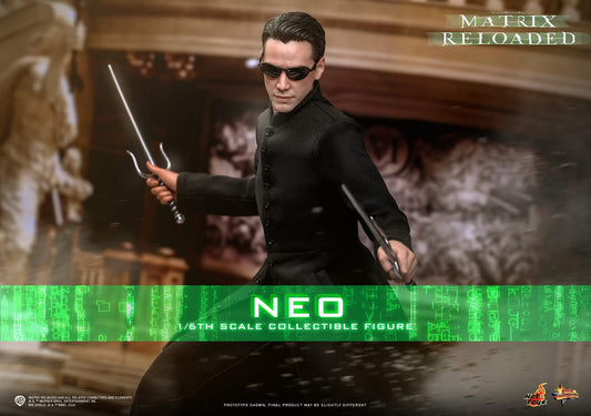 Preventa Figura NEO - The Matrix Reloaded marca Hot Toys MMS868 escala 1/6