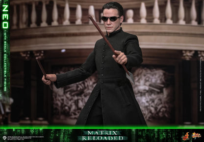 Preventa Figura NEO - The Matrix Reloaded marca Hot Toys MMS868 escala 1/6