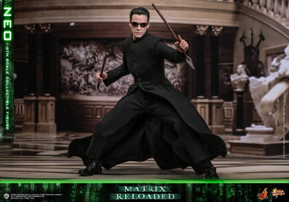 Preventa Figura NEO - The Matrix Reloaded marca Hot Toys MMS868 escala 1/6