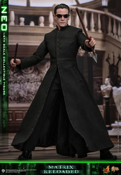 Preventa Figura NEO - The Matrix Reloaded marca Hot Toys MMS868 escala 1/6